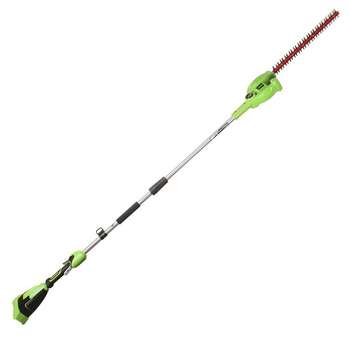 Ножницы GREENWORKS Кусторез штанговый аккумуляторный G40PHA, 40V, 51см, без АКБ и ЗУ [2300407]