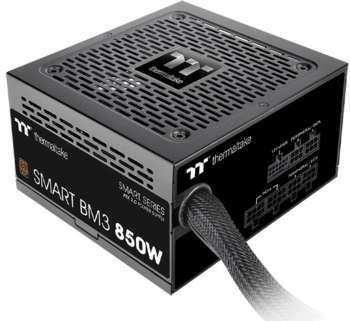 Блок питания Thermaltake ATX 850W Smart BM3 Gen.5 80+ bronze APFC 120mm fan 6xSATA Cab Manag RTL