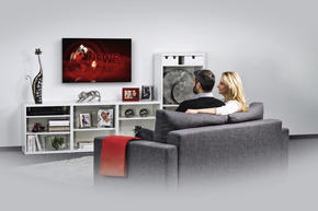 Кронштейн для ТВ Hama Кронштейн для телевизора 00220805 черный 19"-48" макс.25кг настенный фиксированный