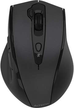 Мышь A4TECH G7-810S Air2 черный оптическая 2000dpi silent беспров. USB для ноутбука 7but