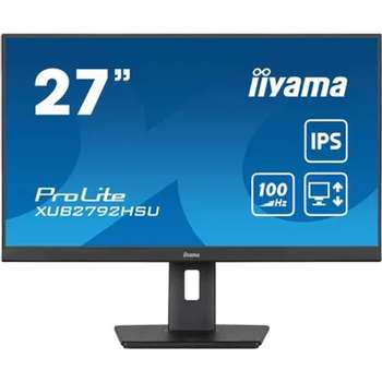Монитор IIYAMA LCD 27'' XUB2792HSU-B6 {IPS 1920x1080 115Hz 0.4ms 250cd HDMI DisplayPort USB M/M HAS Pivot}