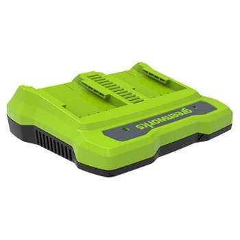 Аккумулятор для электроинструмента GREENWORKS Зарядное устройство для 2-х аккумуляторов G24X2UC2, 24V [2931907]