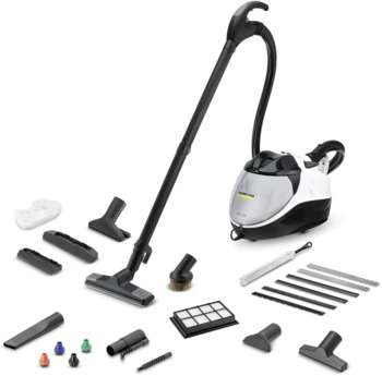 Парогенератор KARCHER Пароочиститель напольный SV 7 2200Вт белый/черный