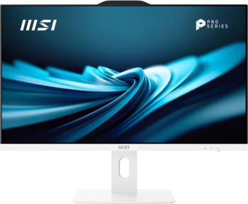 Моноблок MSI Pro AP272P 14M-650XRU 27" Full HD i3 14100  8Gb SSD512Gb UHDG 730 без ОС GbitEth WiFi BT 120W клавиатура мышь Cam белый 1920x1080