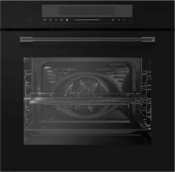 Духовой шкаф HYUNDAI Электрический HMEO 6780 BG черное стекло/черный