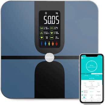 Весы KITFORT напольные электронные КТ-816 макс.180кг темно-синий/черный