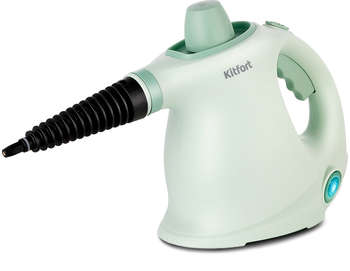 Парогенератор KITFORT Пароочиститель ручной КТ-9178 1050Вт зеленый