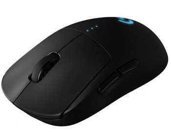 Мышь Logitech G Pro черный оптическая 25600dpi беспров. USB 7but