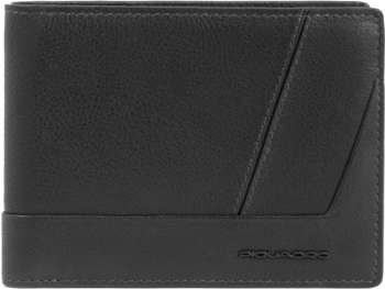 Кошелек PIQUADRO мужской Carl PU257S129R/N черный натур.кожа