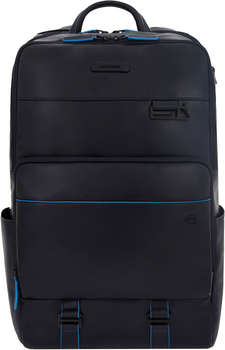 Рюкзак PIQUADRO Blue Square Revamp CA5939B2V/BLU синий кожа