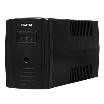 Источник бесперебойного питания Sven Pro 600, 600VA , 2 евророзетки, SV-013837