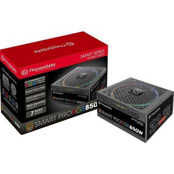 Блок питания Thermaltake Smart Pro RGB 850 SPR-850AH3FSB-R 850W, 80 Plus Bronze, полностью модульный