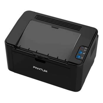 Лазерный принтер PANTUM P2500W A4, принтер, лазерный, черно-белый, 22стр/мин, 1200x1200dpi, 600МГц, 128Мб, WiFi/USB, 1600стр/картридж, чёрный корпус