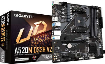 Материнская плата Gigabyte A520M DS3H V2, RTL