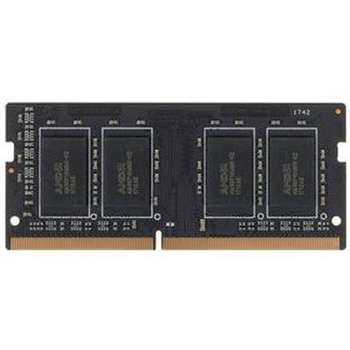 Оперативная память AMD Radeon Модуль памяти  R7 Performance Series Black R748G2606S2S-U 8GB DDR4 2666 SO DIMM Non-ECC, CL16, 1.2V,  RTL