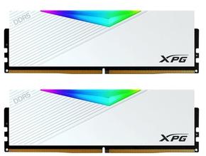 Оперативная память ADATA Модуль памяти 32GB DDR5 6000 DIMM XPG Lancer RGB 2*16, 1.35V, CL30-40-40, On-Die ECC, Power Management IC, white