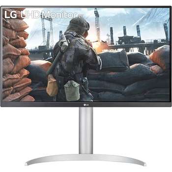 Монитор LG 27" 27UP650-W Black-Silver