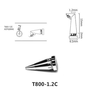 Паяльное оборудование Atten Аксессуары для пайки Паяльное жало ,  T800-1.2C