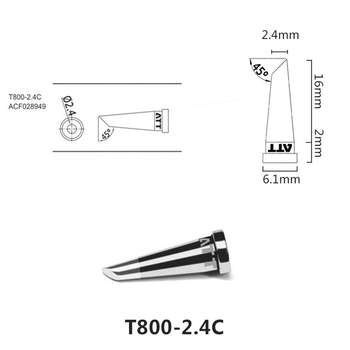 Паяльное оборудование Atten Аксессуары для пайки Паяльное жало , T800-2.4C