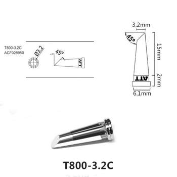Паяльное оборудование Atten Аксессуары для пайки Паяльное жало , T800-3.2C