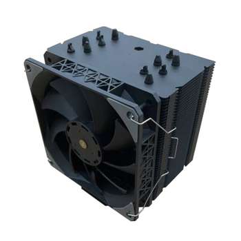 Кулер для процессора ALSEYE Кулер для ЦП CPU Cooler 120*120*25mm, 800-2000, 82CFM Max, 3.1mmH20 Max, 20-33.2dBA, 12V, 0.21A, 2.5W, Two ball, 80000h, 2510-4Pin