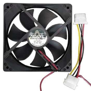 Кулер для корпуса ALSEYE Вентилятор в корпус AD1225B12H-N1 FAN 120mm, 3200rpm, 102.9 CFM, Molex, подшипник, 48dBa OEM{100}