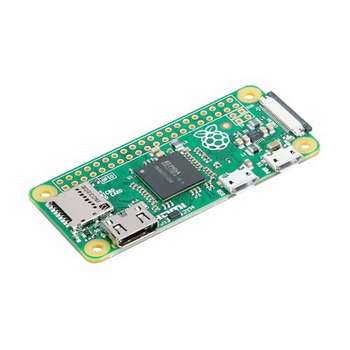 Мини-компьютер Raspberry Pi Одноплатный компьютер Zero 1GHz single-core CPU, 512MB RAM, Mini HDMI port, Micro USB OTG port, Micro USB power, HAT-compatible 40-pin header, Composite video and reset headers, 
CSI camera connector