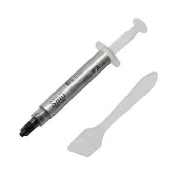 Термопрокладка ALSEYE Термопаста S-810 Color: Grey
Thermal Conductivity: >4.63 W/m-K Thermal
Impdedance: <0.0087 ℃-in2/W Specific Gravity:
>3.15 Viscosity: 12500
Thixotropic Index: 280 ±10 1/10mm Moment
Beared Temperature: -50-300℃
Operation Temperture: -30-280℃; silicon conpounds:15%