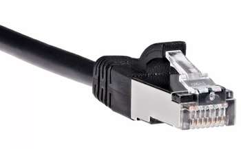 Патч-корд Кабель PATCH CAT5E FTP 1.5M ANP522B-BK-1.5M BLACK AOPEN