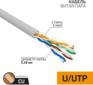 Кабель медный Proconnect Кабель информационный 01-0052 кат.5E UTP 4 пары 24AWG PVC внутренний 305м серый