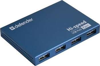 USB-концентратор Концентратор USB2 7PORT SEPTIMA SLIM 83505 DEFENDER
