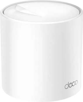 Маршрутизатор TP-LINK Бесшовный Mesh роутер Deco X60 AX5400 10/100/1000BASE-TX белый