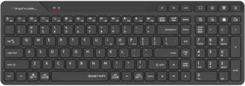 Клавиатура A4TECH Fstyler FBK27C AS черный USB беспроводная BT/Radio slim Multimedia