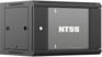 Шкаф, стойка NTSS Шкаф коммутационный  настенный 9U 570x600мм пер.дв.стекл 60кг черный 500мм 22кг 220град. 500мм IP20 сталь