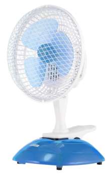Вентилятор Centek настольный CT-5003 20Вт скоростей:2 синий/белый