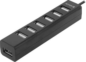 USB-концентратор Концентратор USB2 7PORT QUADRO SWIFT 83203 DEFENDER