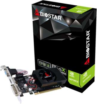 Видеокарта Biostar PCI-E 2.0 GT730-4GB D3 LP  NVIDIA GeForce GT 730 4Gb 128bit GDDR3 700/1333 DVIx1 HDMIx1 CRTx1 HDCP Ret low profile