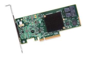 Серверный контроллер BROADCOM Рейд контроллер SAS PCIE 8P HBA 9300-8I LSI00344 SGL LSI