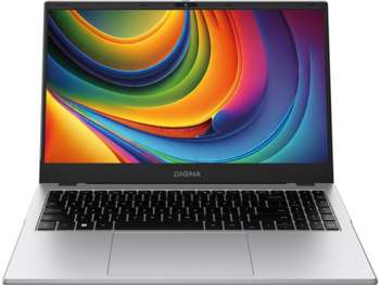 Ноутбук Digma EVE C5802 N-series N100 8Gb SSD256Gb Intel UHD Graphics 15.6" IPS FHD
