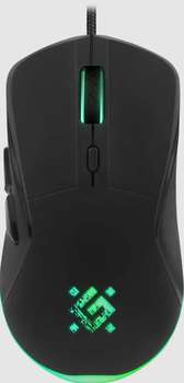 Мышь проводная ARGA GM-049 черная 52049 DEFENDER