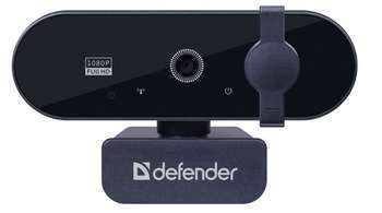 Веб-камера 1080р 2МП микрофон 30к/с USB2.0 1.5м черный G-LENS 2580 63112 DEFENDER