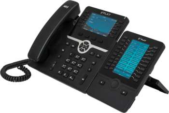 VoIP-оборудование ФЛАТ Телефон IP Flat-Phone-B10 черный
