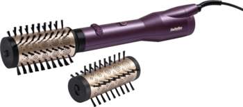 Фен для волос BABYLISS Фен-щетка AS950E 650Вт фиолетовый