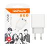 Аккумулятор, ЗУ для устройств GoPower Зарядное устройство 2USB 2.4A 12W 00-00018570 WHITE GOPOWER