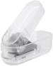 Дырокол DELI NS088white макс.:10лист. пластик белый отв.:1