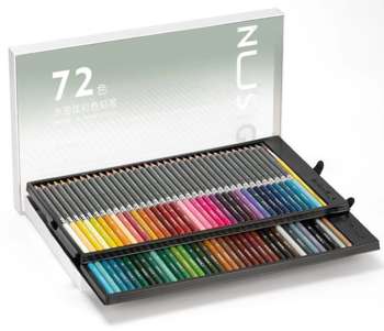 DELI Карандаши цв. NS731-72 Nusign акварель. 3мм 72цв.