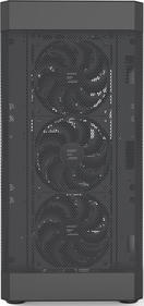 Корпус Zalman ATX Mid Tower PC Case, Black fan x6
