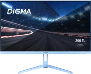Монитор Digma 23.8" Overdrive 24P410F голубой IPS LED 1ms 16:9 HDMI матовая 300cd 178гр/178гр 1920x1080 200Hz G-Sync FreeSync DP FHD USB 3.7кг