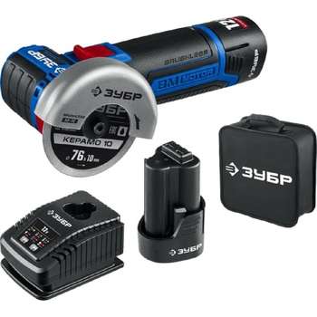 Станок ЗУБР Углошлифовальная машина Профессионал AB-76-22 20000об/мин рез.шпин.:M5 d=76мм