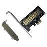 Кабель Orient C302E, Переходник PCI-Ex1->M.2 M-key NVMe SSD, тип 2230/2242/2260/2280, 2 планки крепления в комплекте